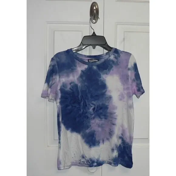 Freshman 1996 Boys Tie Dye Crew Neck‎ Short Sleeve T-Shirt in BLDE/SHLI L(12/14)
