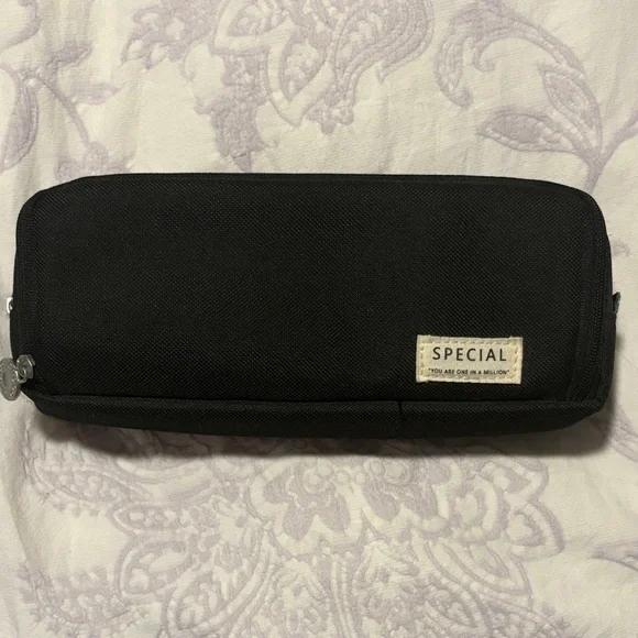 Angoo Sleek Black Pencil Case