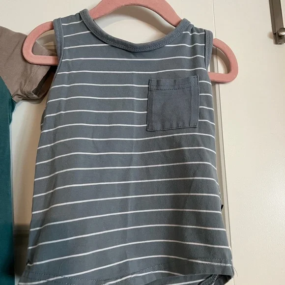 $13‎ ADD ON Little Bipsy shirt tee Tank Top 18-24 childhoods boy cotton on Zara
