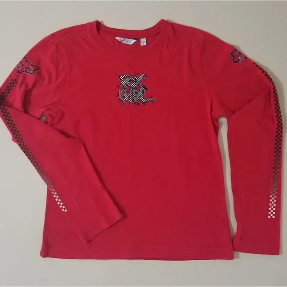Girls Fox Long Sleeve Tshirt
