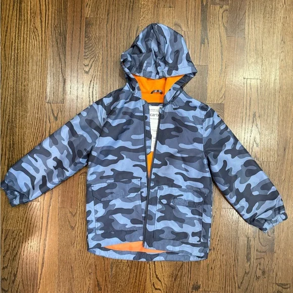 Carter’s Rain Jacket - Blue Camo