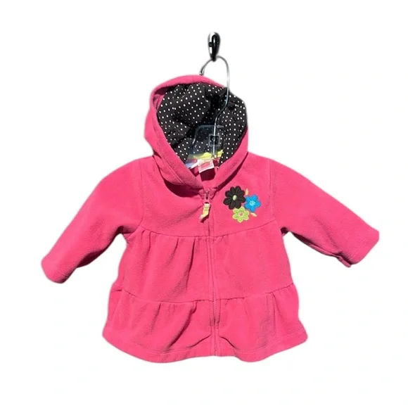 💚💰BOGO FREE Carter’s Baby Girl Hooded Fleece Jacket Coat