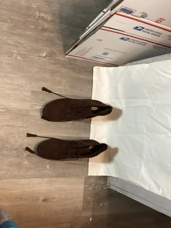 Women’s Brown Suede Ankle Booties