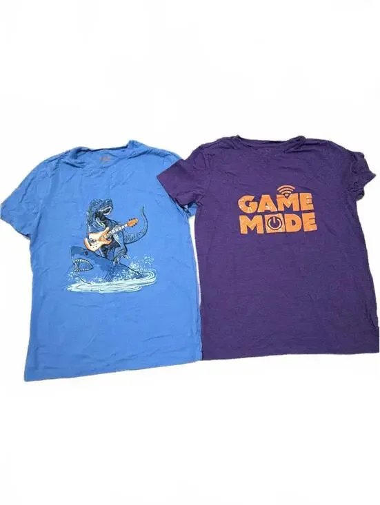 Cat & Jack Boys T-Shirts XXL Graphic Lot of 2