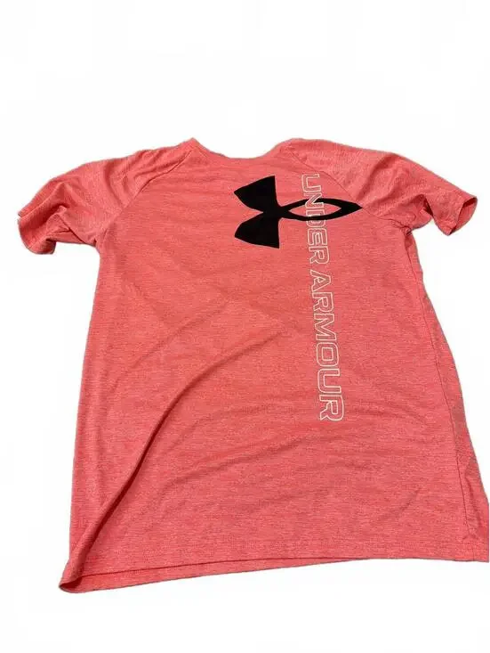 Under Armour Boys Athletic Shirt XL Coral