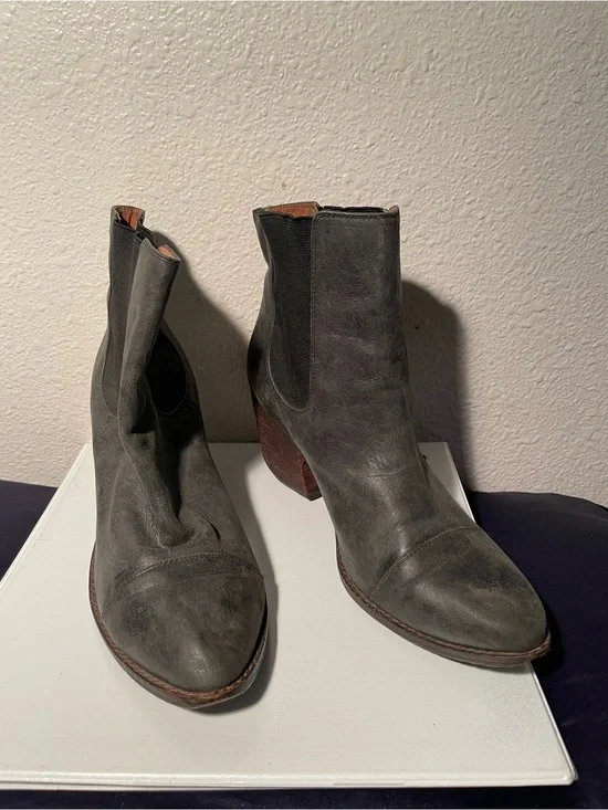 Jeffrey Campbell handmade Ibiza Last Black Leather Boots 9.5