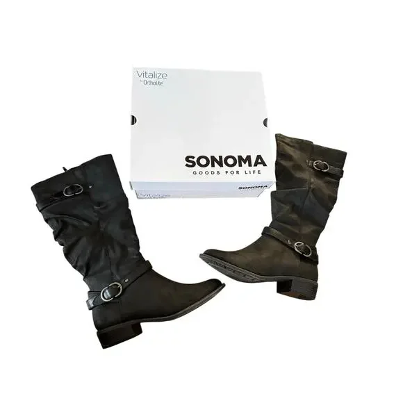 NIB Sonoma tall black boots‎
