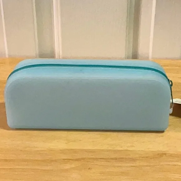 Light Blue Jelly Pencil Case