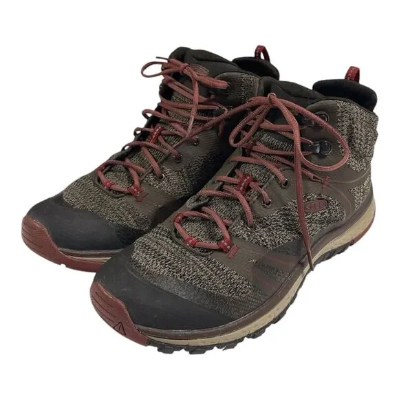 KEEN Terradora Mid Women’s SZ 9.5 Hiking Boots 1017687 Waterproof Outdoors Climb