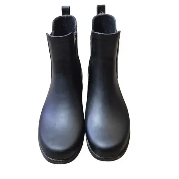 Eddie Bauer Womens Hailey Waterproof/Weather Resistant Stretch Rain Boot Size 9