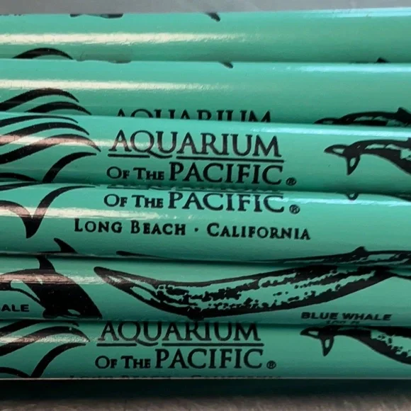 NEW, Aquarium of the Pacific, Long Beach set of 20 pencils.