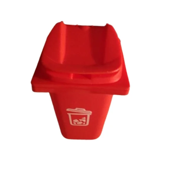 Desktop Mini Plastic Trash Can Pen/Pencil Holder