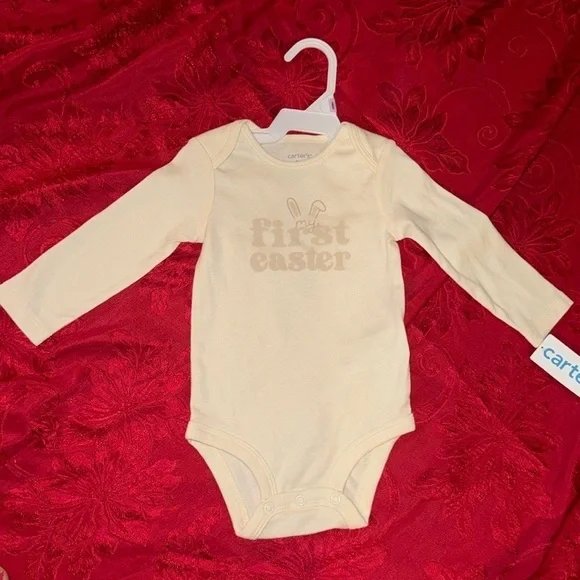First Easter onsie by carters