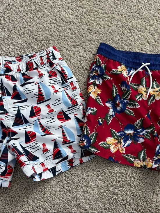 Janie and Jack Swim Shorts size 8