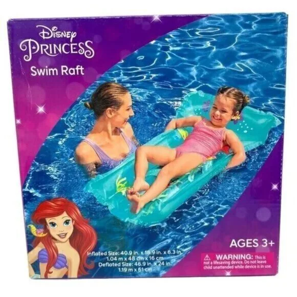 Ariel Disney Princess Swim Raft Float