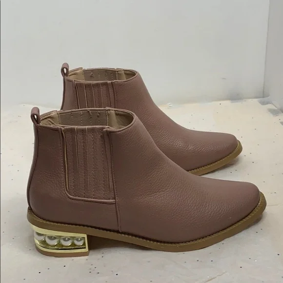 Catherine Malandrino Faux Pearl Ankle Boot