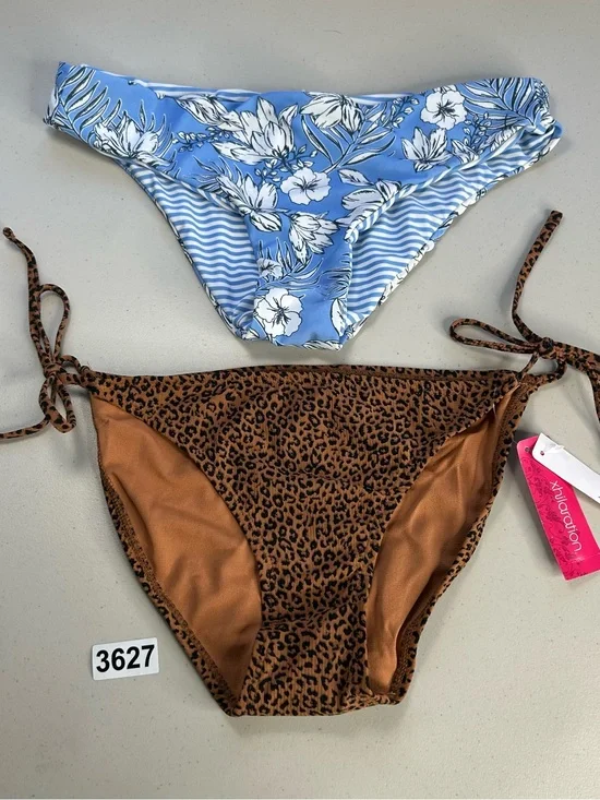 Xhilaration Juniors Medium Animal Print String Hipster Bikini Bottom