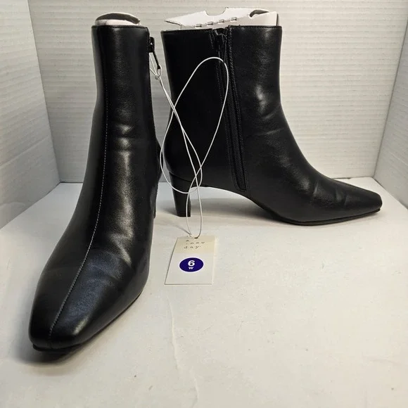 Women's Tigris Boots with‎ Memory Foam Insole – A New Day Black Size 6 Wide