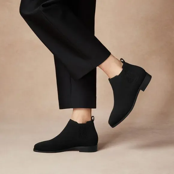 Vivaia Ryan Pro SlipOn Water RPT Elegant Casual Chelsea Comfort Boot Black 7.5