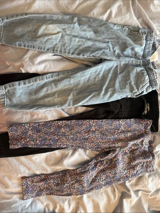 Bundle of 4t pants girls