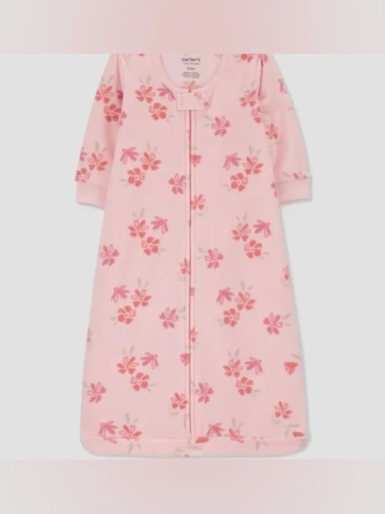 Carter's Just One You® Baby Girls' Floral Sleepbag - Pink 3-6M new