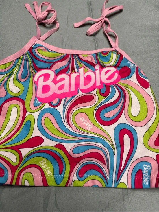 Barbie Pink Multicolor Swirl Cami