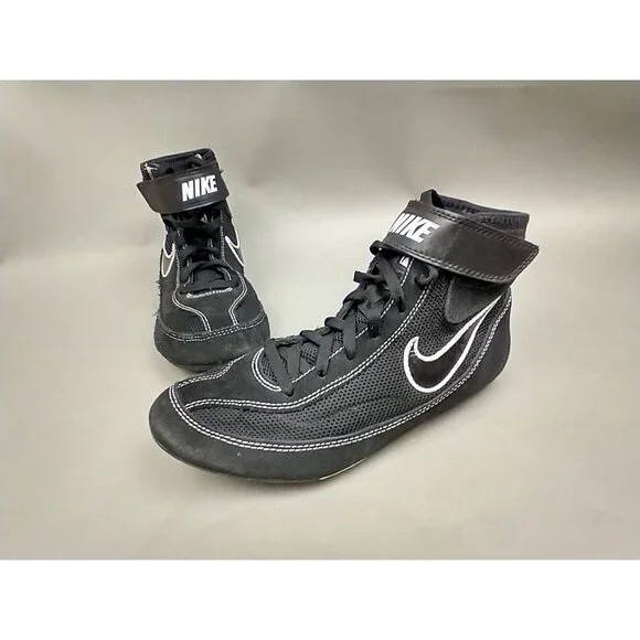 Nike Speed Sweep VII Black Wrestling Shoes Big kids