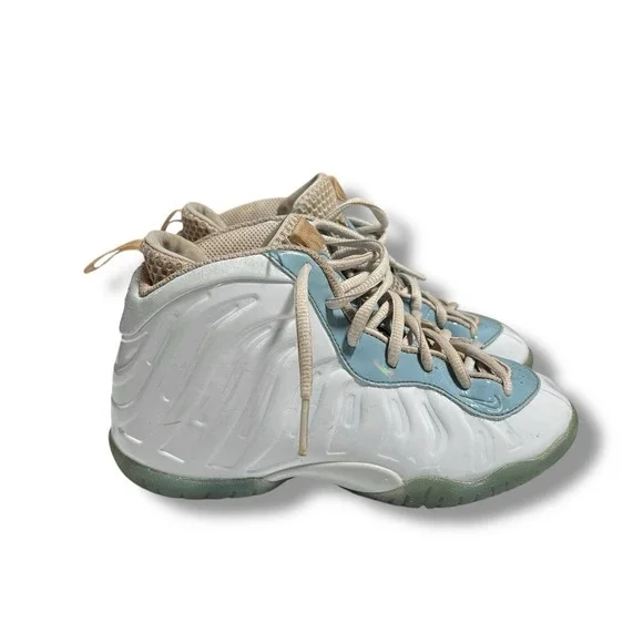 Nike Kid's Little Posite One PS‎ Sneakers White Blue Size 2.5Y DM1095-400