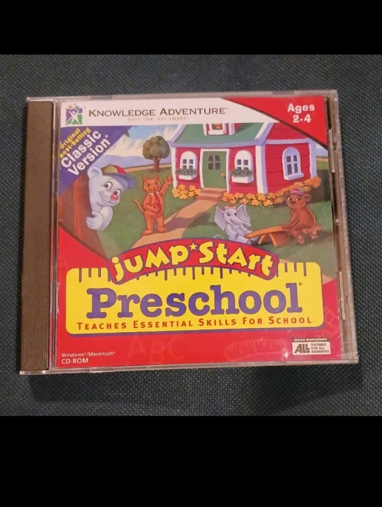 Jump Start Advanced Preschool disk 2 only