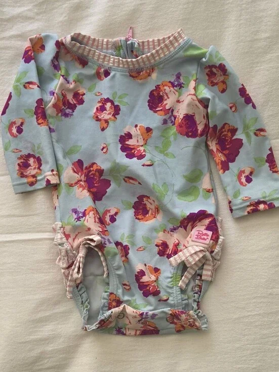 Rufflebutt One Piece Bathing Suit