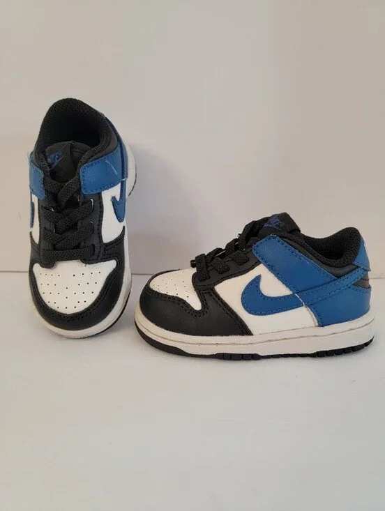 Nike Dunk Low Industrial Blue Toddler Kids DH9756-104 Size 5c no box. Great preo