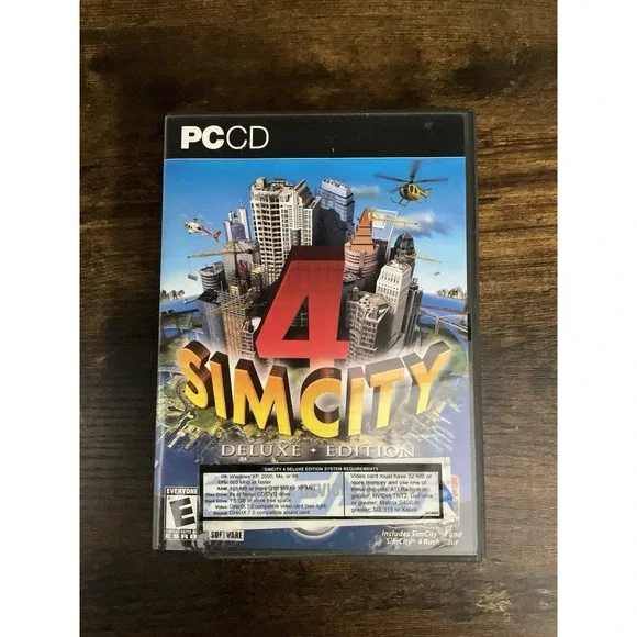 Sim City 4 Deluxe Edition PC Game 2003 Complete Tested