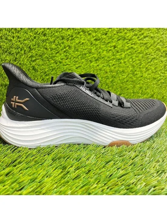 Kuru Atom 2 Womens Size 8.5 Black White Athletic Running Walking Shoes Sneakers