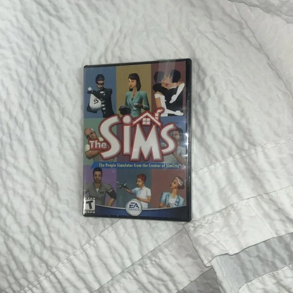 The Sims PC Game Case - Multicolor Box Art (EA)