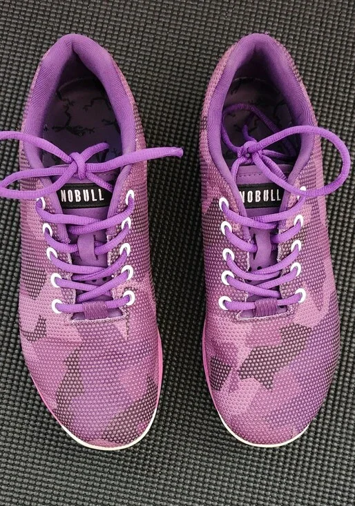 NOBULL Women's Purple Camo Trainer Shoes