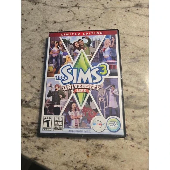 Sims3 University Life PC or MAc