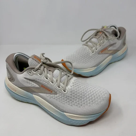 Brooks Glycerin 21 Shoes Beige Sneakers Running Athletic Jogging Women's Size 10