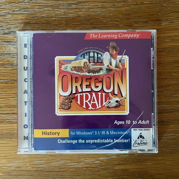 The Oregon Trail Educational PC CD-ROM