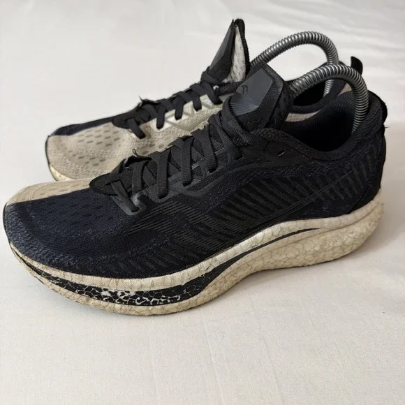Saucony Endorphin Speed 2 Black Shadow Reflection Womens‎ Sz 9.5 M Running Shoes