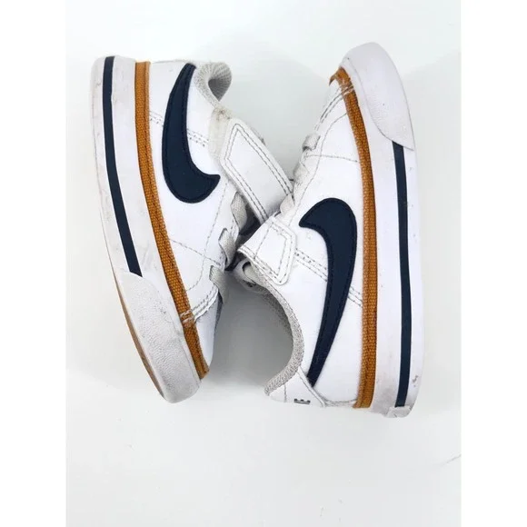 Nike Court Legacy Sneakers Kids Toddler  5C White Navy DA5382-102