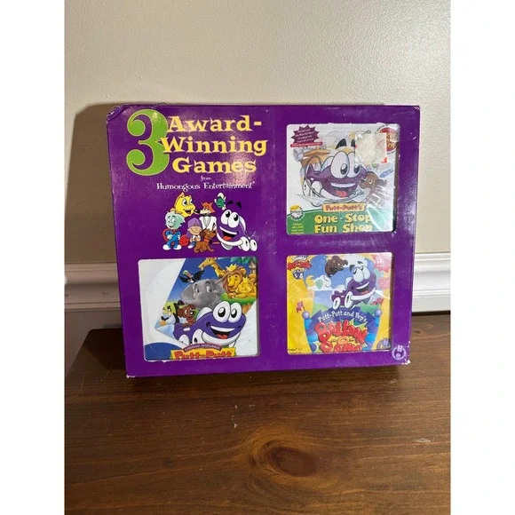 Humongous Entertainment 3 Award Winning Games Putt-Putt PC CD-ROM Vintage Boxset