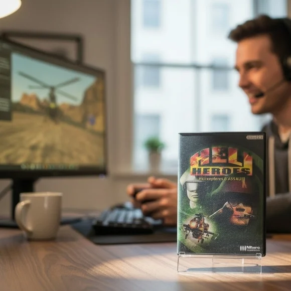 2002 Heli Heroes PC CD-ROM Arcade Style 