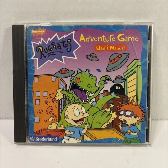 Nickelodeon RUGRATS ADVENTURE GAME  CD-ROM For Windows 95/98 Used