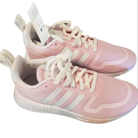 Womens Adidas Originals Multix Sneakers Pink NEW