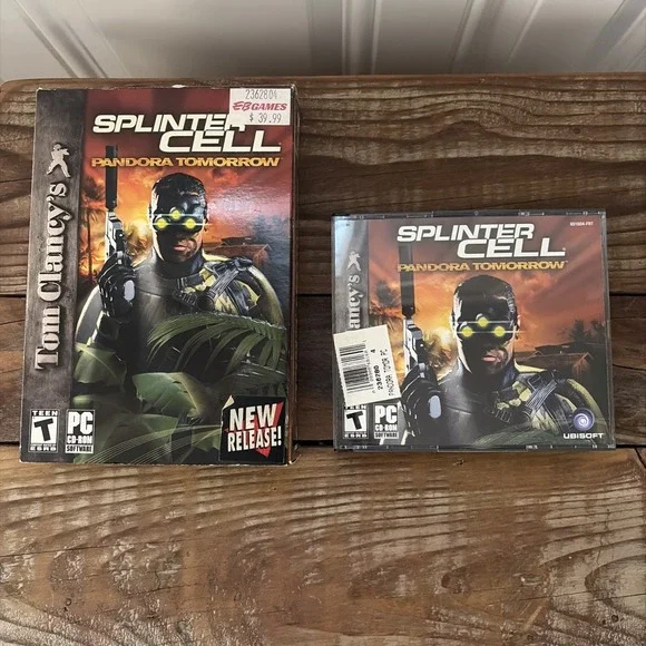 Tom Clancy's Splinter Cell: Pandora Tomorrow - PC 3 Disc Set