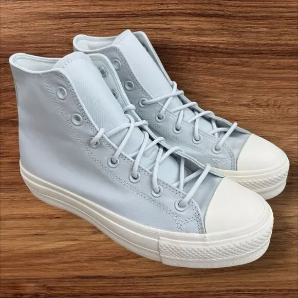 Converse Chuck Taylor All‎ Star Lift Lux Women's 10 Moonbathe/Egret A05248C NWOB