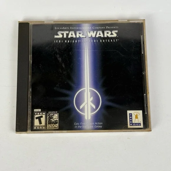 Star Wars Jedi Knight 2: Jedi Outcast PC/CD ROM Computer Video Game