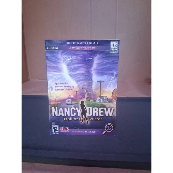 Nancy Drew: Trail of the Twister PC/Mac CD-ROM Game Mystery #22