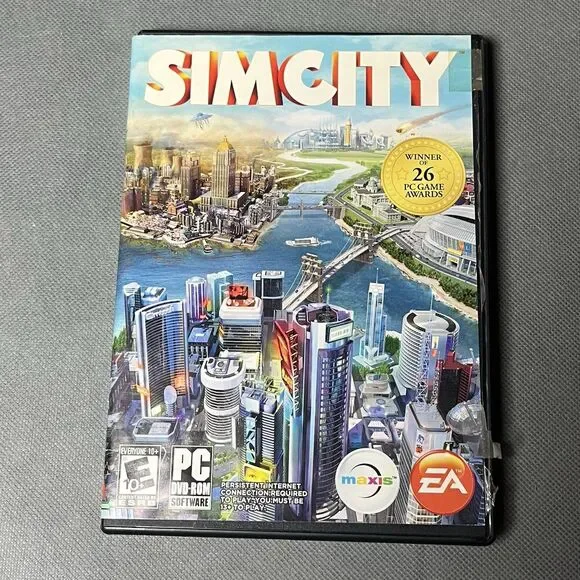 Sim City 2013 PC Dvd-rom Limited Edition-Game-PC Game