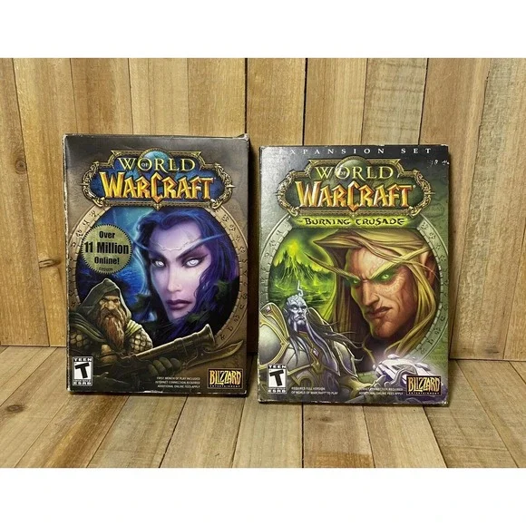 World of Warcraft‎ Collection: Original & Burning Crusade PC